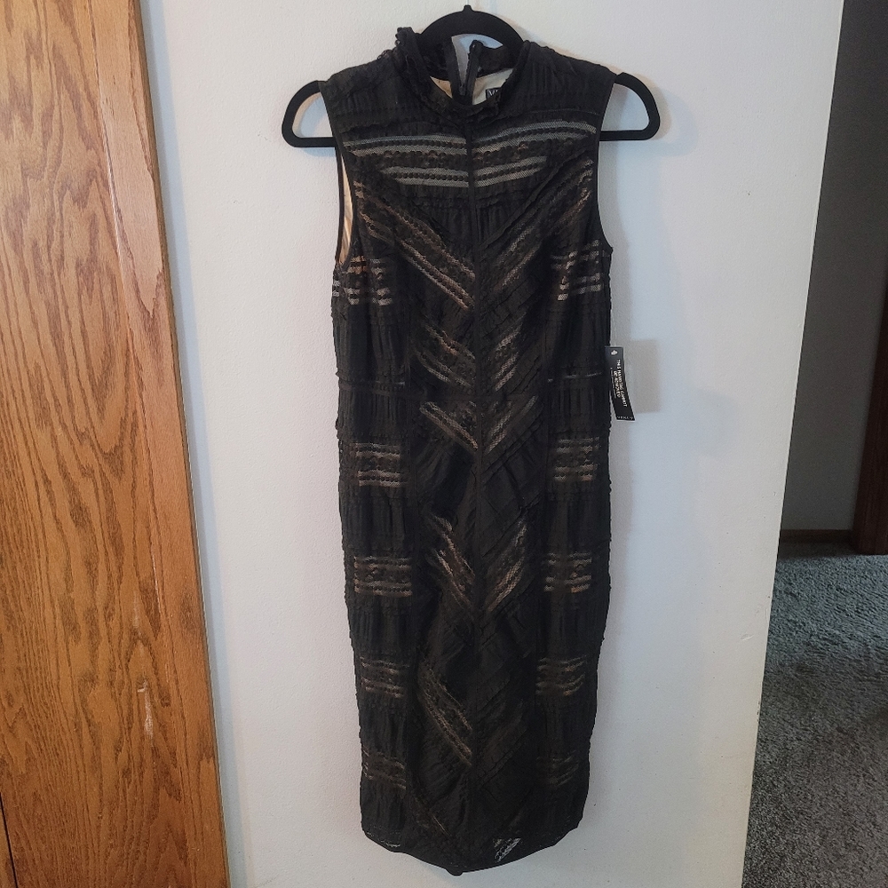 Venus Black Lace Dress Size 8 - Picture 2 of 5